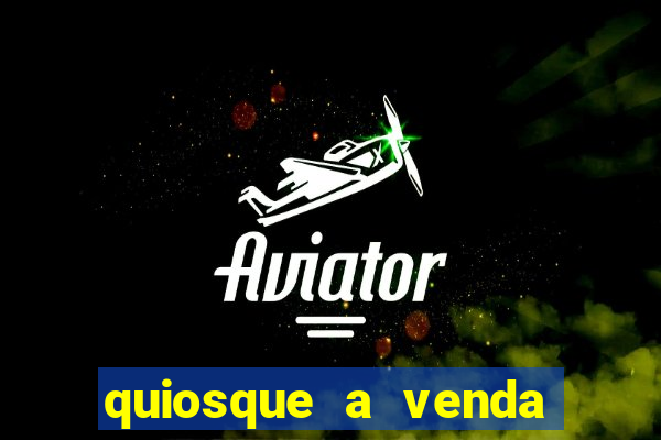 quiosque a venda em porto seguro